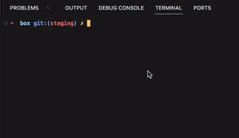 A terminal running the file generator for a new devlog entry on the old website.