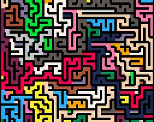 Cover artwork for 1GAW number 2, Simple Maze.
